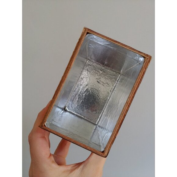 Chinese Shantou reed straw overlay tea caddy with goldfish motif from carved - Picture 8 of 10